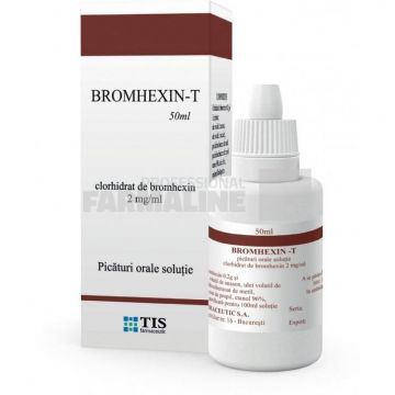 Tis Bromhexin-T picaturi orale 50 ml