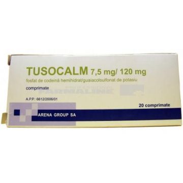 Tusocalm 20 comprimate