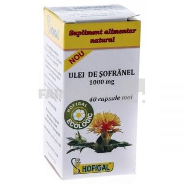 Ulei de sofranel 1000 mg 40 capsule moi