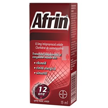 Afrin 0,5 mg/ml spray nazal, solutie