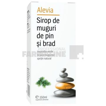 Alevia Sirop de muguri de pin si brad 150 ml