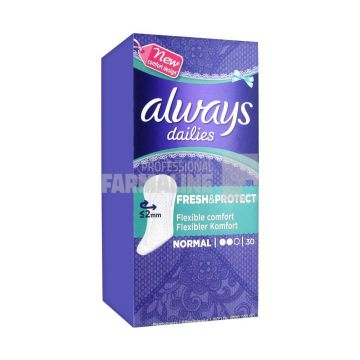 Always Dailies Fresh & Protect normal 30 bucati