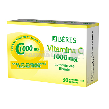 Beres Vitamina C 1000 mg 30 comprimate