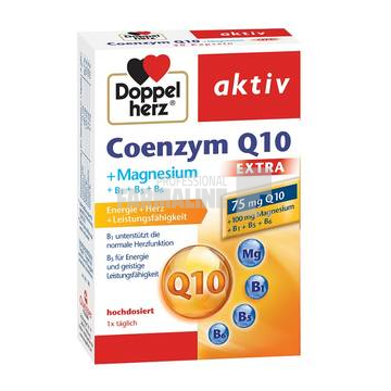 Doppelherz Coenzym Q10 Extra + Mg + B1 + B5 + B6 30 capsule