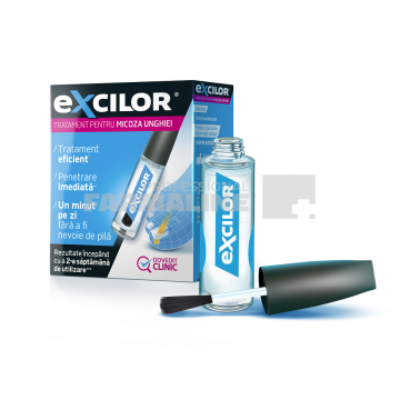 Excilor Solutie tratament pentru micoza unghiei 3,3 ml