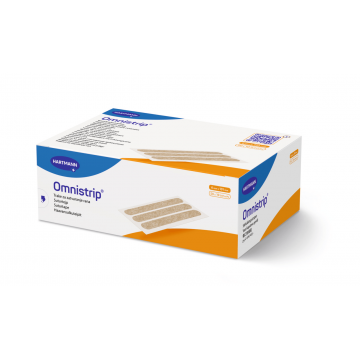 Hartmann Omnistrip Plasture hipoalergenic pentru suturi 6 mm x 101 mm 10 bucati/plic x 50