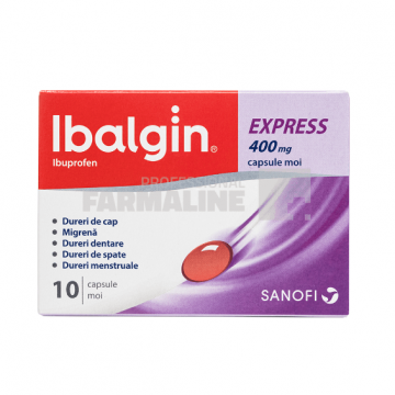 Ibalgin Express 400 mg 10 capsule moi