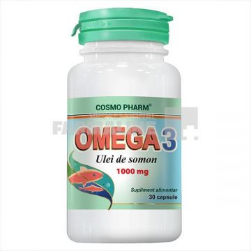 Omega 3 Ulei de somon 1000 mg 30 capsule