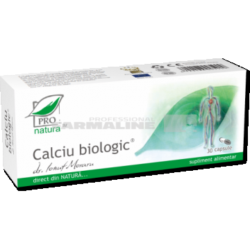Pro-Natura Calciu biologic 30 capsule