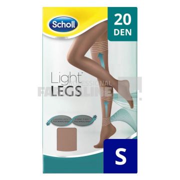 Scholl Light Legs Ciorapi compresivi 20 DEN Bej 