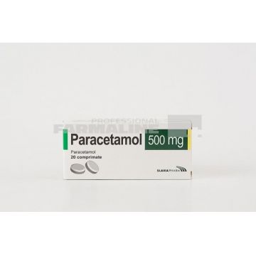 Slavia Paracetamol 20 comprimate 500 mg