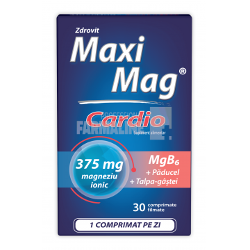 Maxi Mag cardio 30 comprimate