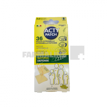 ActyPatch plasturi impotriva tantarilor 6 bucati/folie - 6 folii
