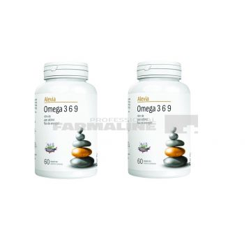 Alevia Omega 3 - 6 - 9 60 capsule 1 + 1 Cadou