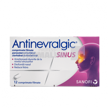 Antinevralgic sinus 12 comprimate filmate