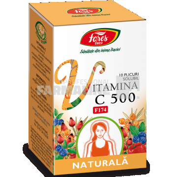 Fares Vitamina C 500 F174 10 plicuri