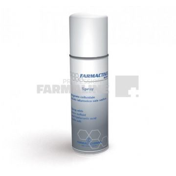 Farmactive Silver Spray cu Argint Coloidal si Acid Hialuronic 125 ml