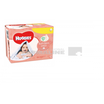 Huggies servetele umede soft 56 bucati x 3 pachete
