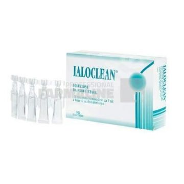 Ialoclean solutie de nebulizator 2 ml 5 monodoze