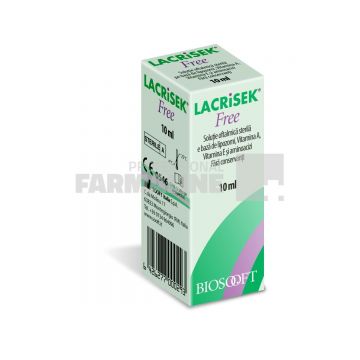 Lacrisek Free Solutie oftalmica 10ml