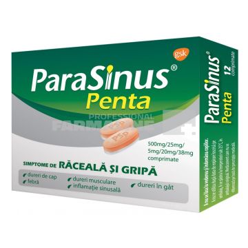 Parasinus Penta 12 comprimate