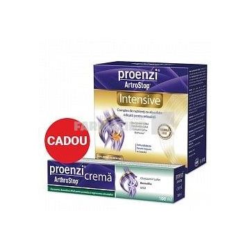 Proenzi Artrostop Intensive 120 tablete + Proenzi Artrostop crema 100 ml Cadou