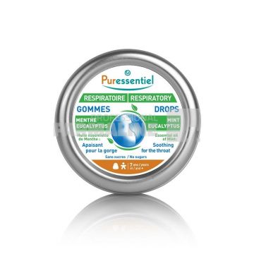 Puressentiel Pastile gumate pentru calmarea durerilor in gat 45 g