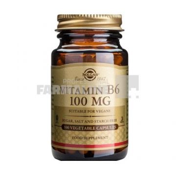 Vitamina B6 100 mg 100 capsule