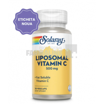 Vitamina C liposomal 500 mg 30 capsule