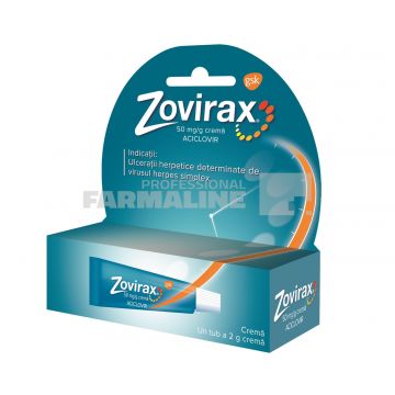 Zovirax 50 mg/g 2 g