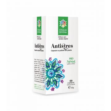 Antistres 500mg, 60 capsule, Steaua Divina