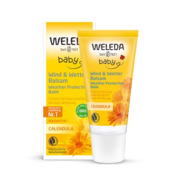 Balsam de protectie intensiva impotriva vantului si frigului pentru bebelusi, 30ml, Weleda