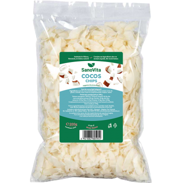 Cocos chips, 200g, SanoVita