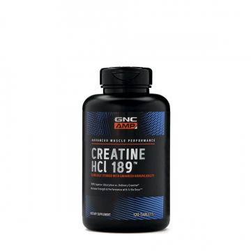 Creatina HCL 189 AMP, 240 tablete, GNC