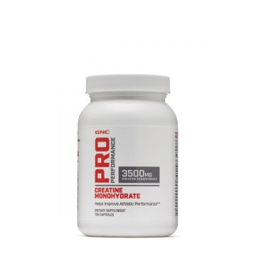 Creatina Monohidrata Pro Performance, 120 capsule, GNC