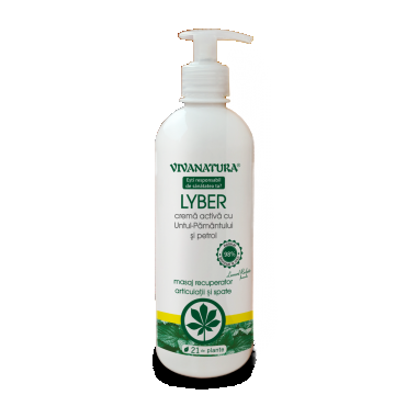 Crema activa cu untul pamantului si petrol Lyber, 500ml, VivaNatura