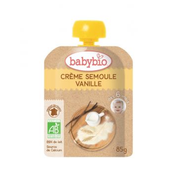 Crema de gris si vanilie Bio, 85g, BabyBio