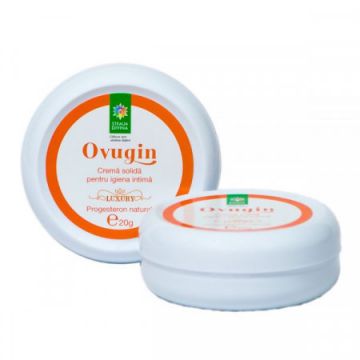 Crema solida pentru igiena intima Ovugin, 20g, Steaua Divina