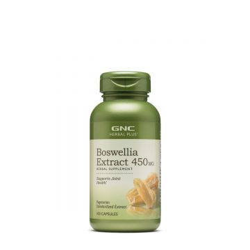 Extract standardizat Boswellia 450mg Herbal Plus, 100 capsule, GNC