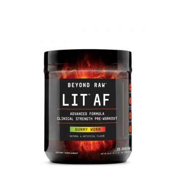 Formula Pre-Workout cu aroma de jeleuri Beyond Raw, 443.6g, GNC