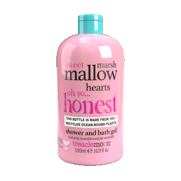 Gel de dus Marshmallow hearts, 500ml, Treaclemoon