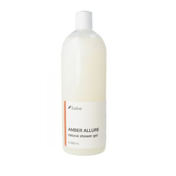 Gel de dus natural Amber Allure, 1000ml, Sabio