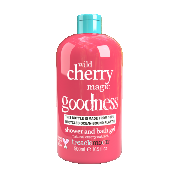 Gel de dus Wild Cherry Magic, 500ml, Treaclemoon