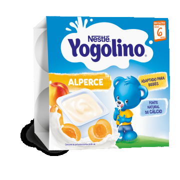 Gustare cu caise Yogolino, 4 x 100g, Nestle