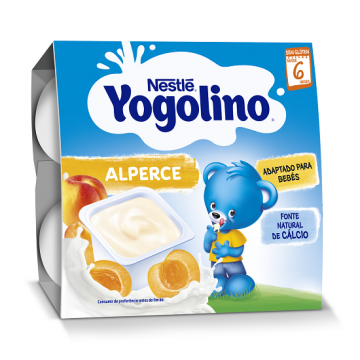 Gustare cu caise Yogolino, 4 x 100g, Nestle