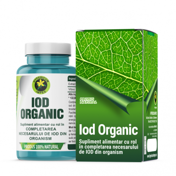 Iod organic, 60 capsule, Hypericum