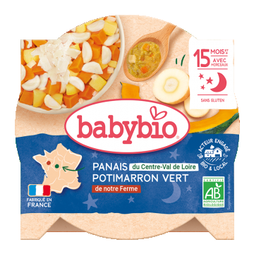 Meniu pastarnac si dovleac drome Bio, 260g, BabyBio