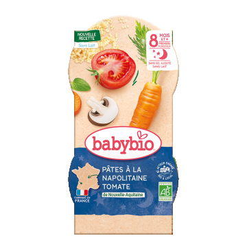 Meniu paste Napoletane, 2 x 200g, BabyBio