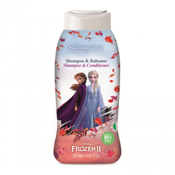 Sampon si balsam cu mosc alb Frozen II, 250ml, Naturaverde