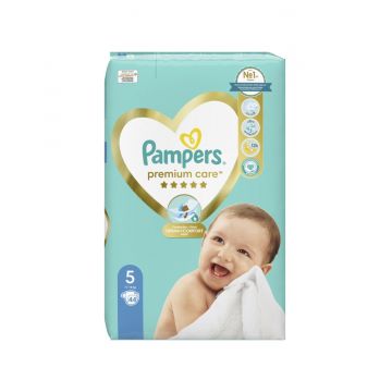 Scutece Premium Care Nr.5 11-16kg, 44 bucati, Pampers